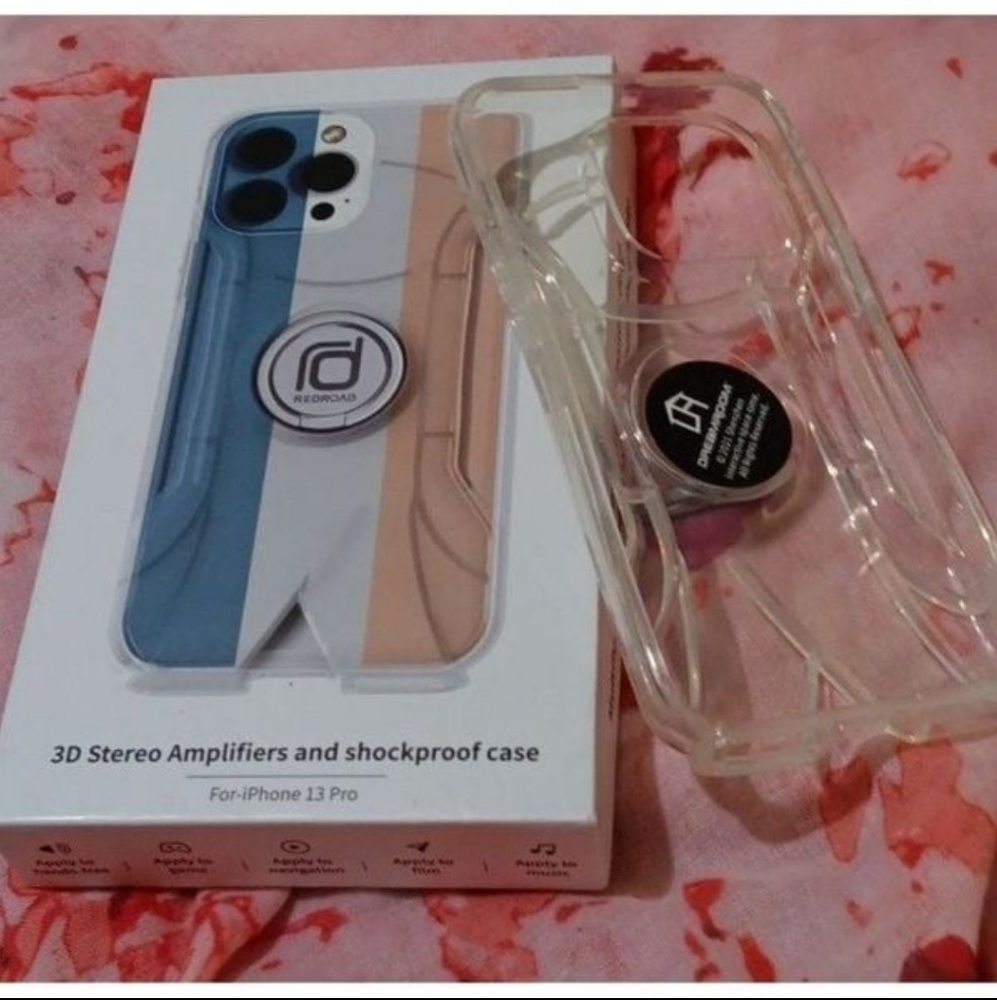 REDROAD 3D STEREO AMPLIFIERS SHOCK PROOF CASE FOR IPHONE 13 PRO